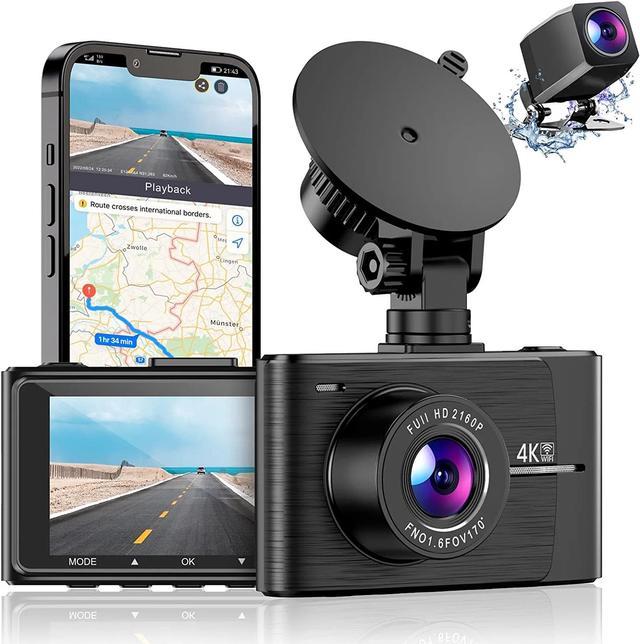  Dash Cam Wi-Fi 2K, Mini Front Dash Camera for Cars, Supports  External GPS Module, Dashboard Car Camera with APP, IPS Screen, Super Night  Vision, Loop Recording, 24H Parking Mode, G-Sensor 