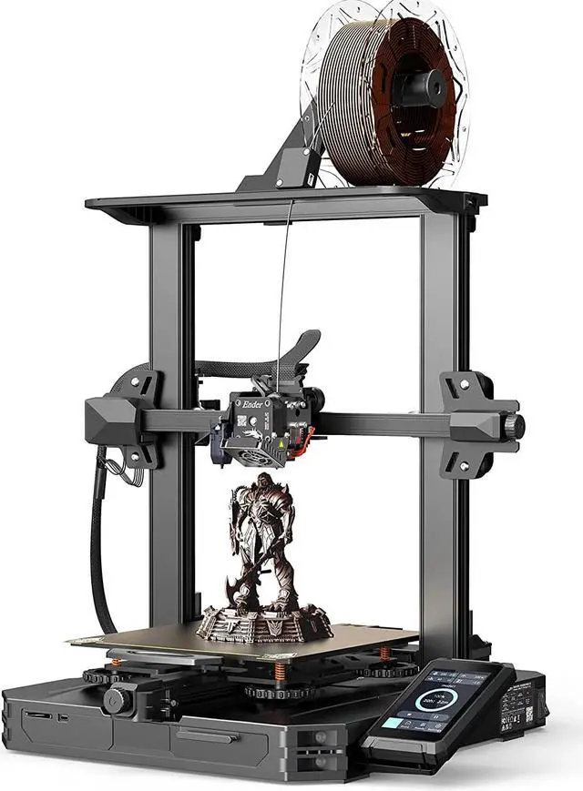 Main image of Creality Ender 3 S1 Pro 3D Printer with 300 High-Temp Nozzle, Sprite All Metal Direct Drive Extruder, PEI Bed and CR Touch Auto Leveling Print Size 8.6×8.6×10.6in, Upgraded Ender 3 S1