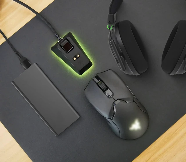 Alt view image 4 of 6 - Braided USB Fast Charger Cord Fits for Razer Viper Ultimate/Naga Pro 20000 DPI/DeathAdder V2 pro/Razer Basilisk Gaming Mice,4.9Ft Charging Cord for Razer Wireless Gaming Mouse Charging Dock