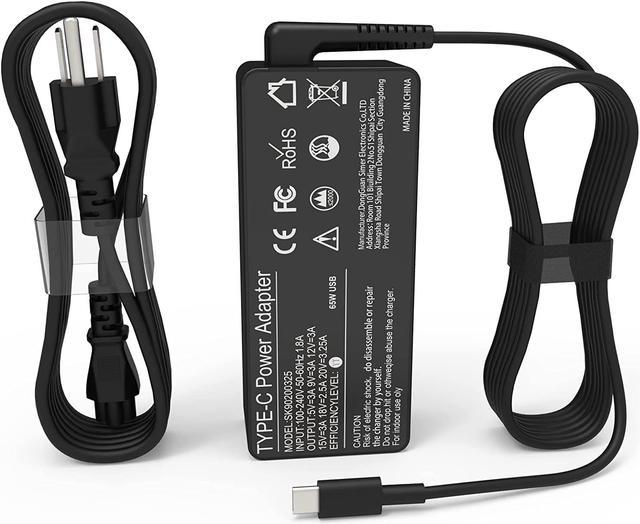 Chromebook Charger, 45W 65W Type C USB C Laptop Charger Universal USB C  Charger for HP Chromebook Charger Replacement, Dell, Google Chromebook