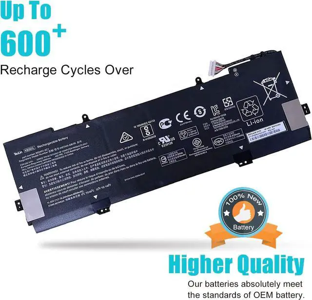 Alt view image 3 of 7 - KB06XL 902499-856 902499-855 902401-2C1 Laptop Battery Replacement for HP Spectre X360 15 15-Bl012DX 15-BL0XX 15-BL1XX 15-BL002XX 15T-BL000 15T-BL100 Z6K99EA Series KBO6XL HSTNN-DB7R TPN-Q179