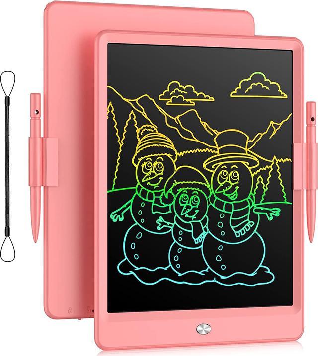 LCD Writing Tablet Drawing Board 12 Inch Colorful Girls Toys Christmas  Birthday Gift for 3 4 5 6 7 Year Old Girls Erasable Drawing Tablet Doodle  Board