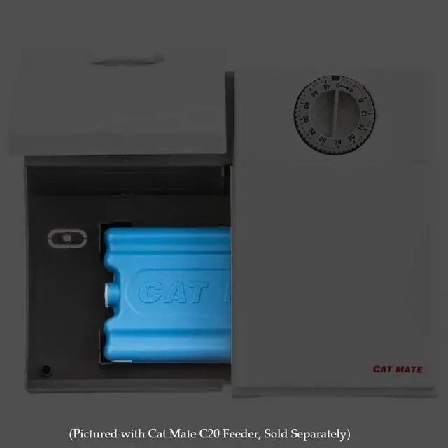 Alt view image 4 of 5 - Cat Mate Single Replacement Ice Pack for the C20 and C200 Feeder