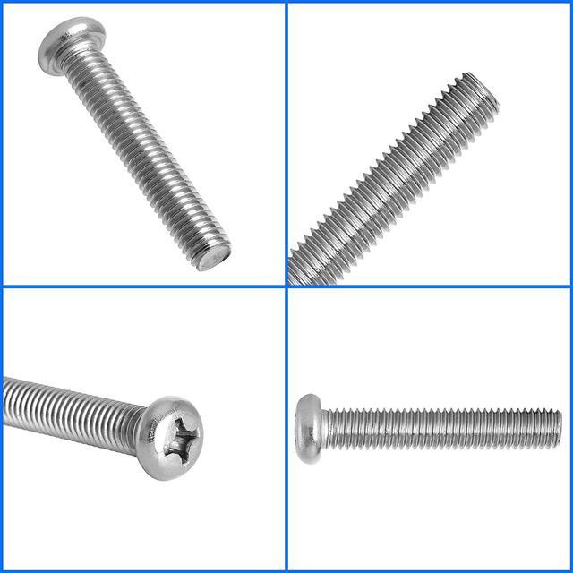 Alt view image 6 of 6 - Wall Mounting Screws Bolts for Samsung TV - M8 x 45mm with 25mm Long Spacers, Solid Screw Bolts Hardware for Mounting Samsung TV, TV Mounting Bolts Work with Samsung 50" 55" 60" 65" 70" 75" 82" TV