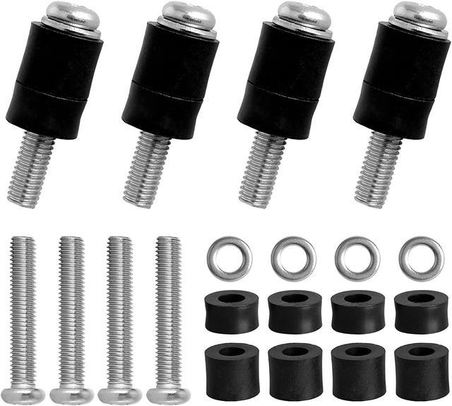 Wall Mounting Screws Bolts for Samsung TV - M8 x 45mm with 25mm Long Spacers, Solid Bolts Hardware for Mounting Samsung TV, TV Mounting Bolts Work with Samsung 50" 55" 60"