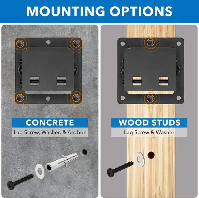 Alt view image 4 of 7 - Small TV Monitor Wall Mount | RV TV Mount | Quick Release | Fits 13 15 17 19 20 21.5 24 25 27 32 Inch Screens | 75 100 VESA Compatible | Low-Profile Slim Design | 30lb Capacity