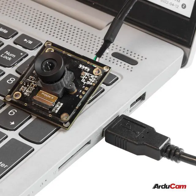 Alt view image 6 of 6 - Arducam 100fps Mono Global Shutter USB Camera, 720P OV9281 UVC Webcam Module with Low Distortion M12 Lens Without Microphones, for Computer, Laptop, Android and Raspberry Pi