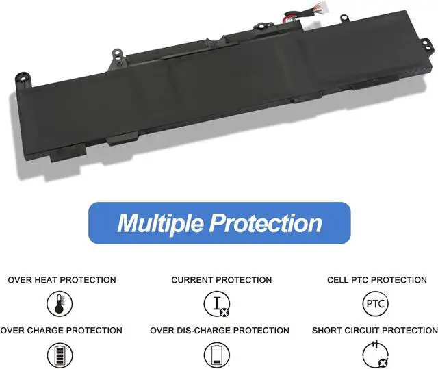 Alt view image 5 of 7 - ANTIEE SS03XL 933321-855 Battery for Hp EliteBook 840 G5 G6,EliteBook 730 735 740 745 830 846 G5,EliteBook 735 745 830 G6,ZBook 14U G5 G6 HSN-I13C-4 932823-421 933321-852 932823-1C1 HSTNN-LB8G