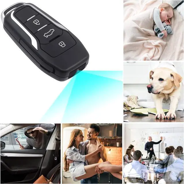 Alt view image 4 of 6 - 64GB Spy Camera Car Key,360 Minutes Battery Life, Mini Nanny Cam Hidden Camera,Small Hidden Camera with HD 1080P,Surveillance & Security Spy Hidden Cameras