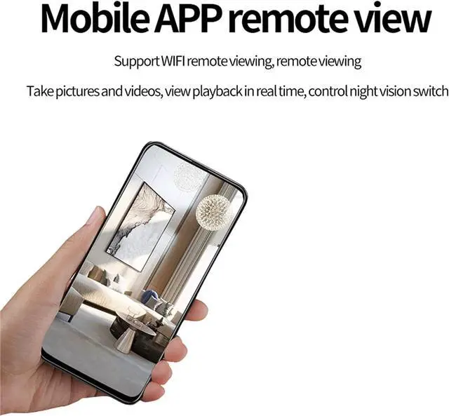 Alt view image 6 of 7 - Mini 1080p HD Wireless Magnetic Security Camera, Mini Camera, Wireless WiFi Motion Detects Magnetic Camera, Mini WiFi Spy Camera HD 1080p Wireless Hidden Camera Small Nanny Cam,bady Camera