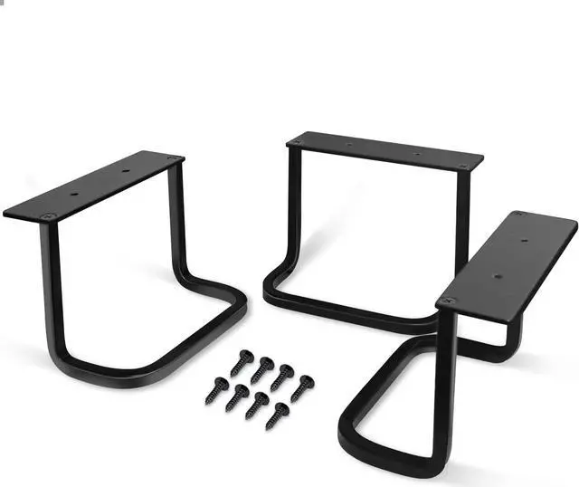 Alt view image 5 of 7 - Under Desk Laptop Mount, Laptop Under Desk Mount 2.7 inches Tall Effective Space, Aluminum Under Desk Laptop Holder Rack for Laptop MacBook Dell OptiPlex PS4 & More