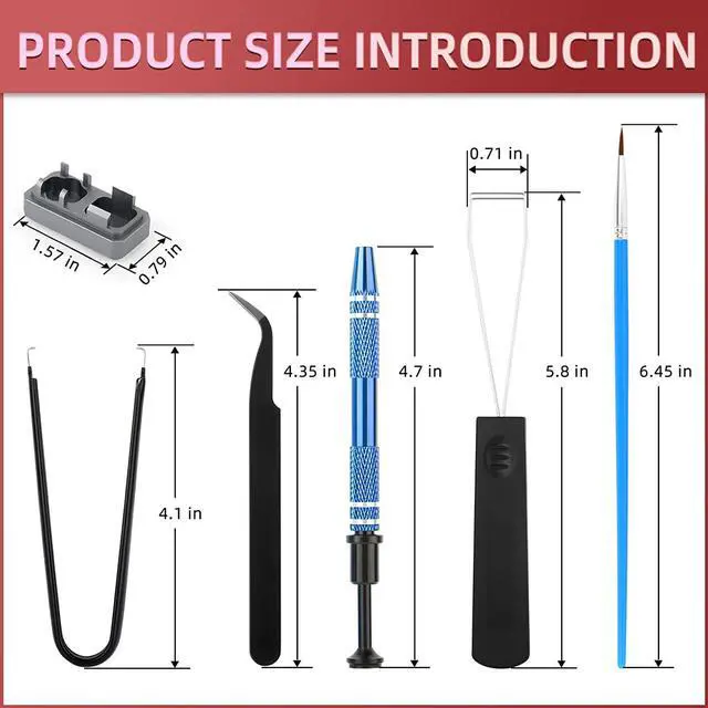 Alt view image 2 of 7 - Keyboard Lube Kit JRX 205G0 0.53oz/15g for Mechanical Lube, Switch Opener MX Kailh Gateron Switch,Keyboard Tools with Keycap Puller (RJ-074)