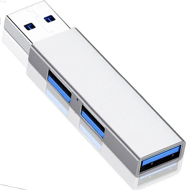 Main image of USB 3.0 Hub, VIENON Aluminium 3-Port USB Hub USB Splitter USB Expander for Laptop, Xbox, Flash Drive, HDD, Console, Printer, Camera,Keyborad, Mouse