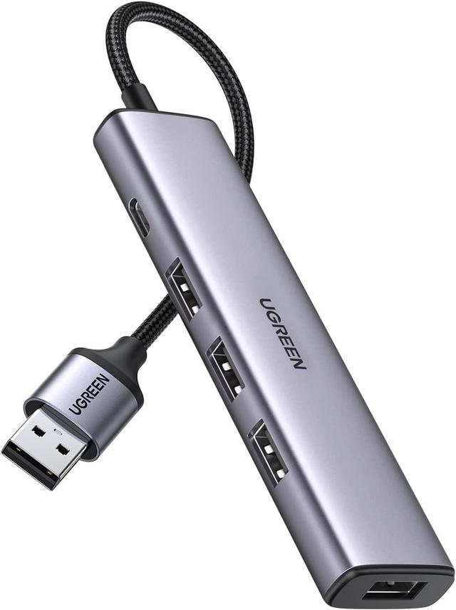 UGREEN - Hub USB 3.0 en Aluminium Multi USB 4 Ports Extension