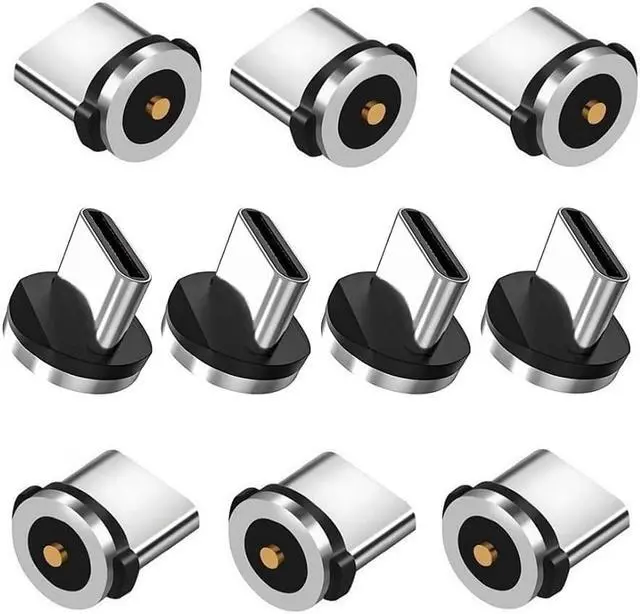 Main image of Magnetic Charging Series (Type-c Tips)/10pc,Magnetic Type-C Tips,Just Charger Tips without USB Cable&Non-Data