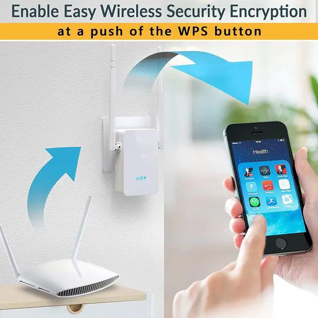 Alt view image 4 of 5 - Superboost WiFi Extenders Range Booster for Home - All-new 2023 release up to 2x faster, Longest Range Than Ever- Internet Amplifier WiFi Repeater with Ethernet Port, Access Point 1-Tap Setup 2.4GHz