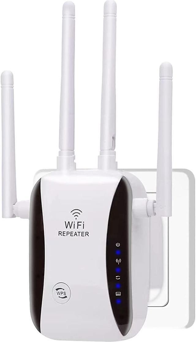 WiFi Extender,WiFi Extender Signal Booster for Home,Covers Up to 4000 Sq.ft and 32 Devices WiFi Extender,nternet Repeater, Long Range Amplifier with Ethernet Port,Access Point,Alexa Compatible Whole Home / Mesh Wifi -