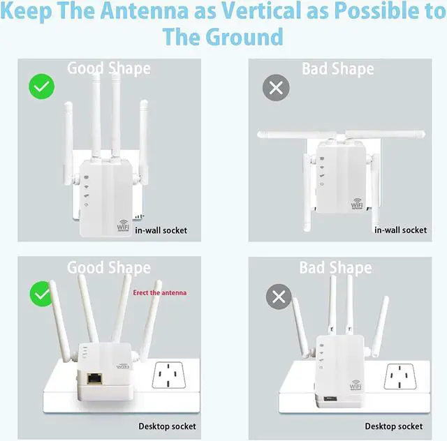 Alt view image 6 of 7 - WiFi Extender,WiFi Booster 7699 Sq.ft WiFi Signal Strong Penetrability 35 Devices1-Tap Setup WiFi Extenders Signal Booster for Home with Ethernet Port
