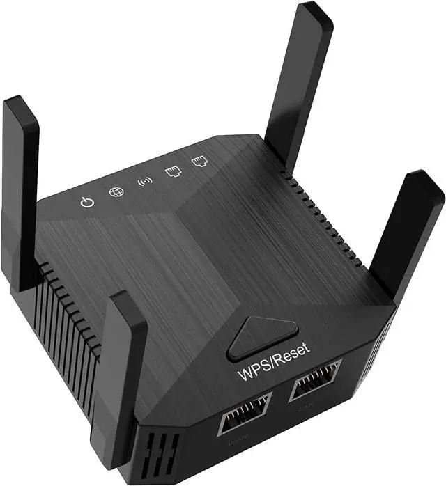 Main image of WiFi Range Extender WiFi Repeater 2022 Newest Release Simple Setup Wireless Signal Booster 1-Tap Setup, Supports Access Point, Alexa Compatible Home WiFi Range Extender