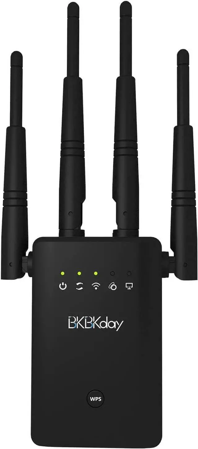 Main image of WiFi Range Extender, Coverage up to 6000 Sq.ft and 35 Devices, WiFi Extenders Signal Booster for Home, Internet Booster with 5 Working Modes and Compact Wall Plug Design