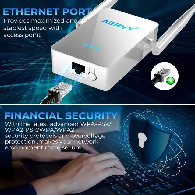 Alt view image 4 of 6 - WiFi Extender