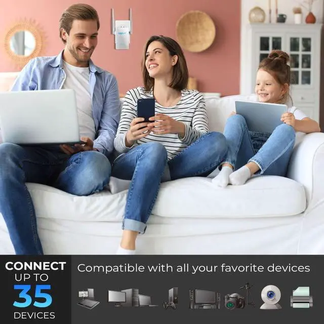 Alt view image 6 of 6 - WiFi Extender