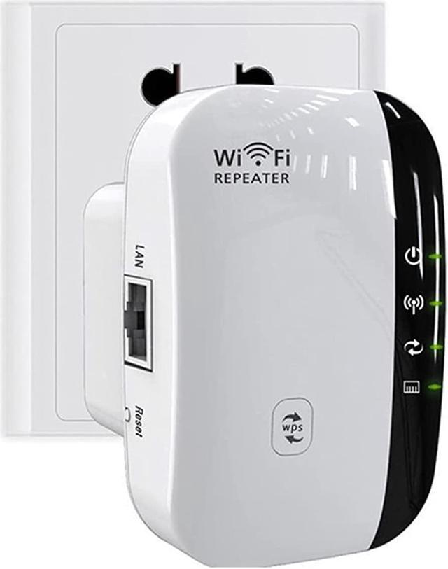 Upgrade WiFi Extender Signal Wireless Internet Repeater, Long Range Amplifier With Ethernet Port, Access Point, Wall-Through Strong Range, Internet Signal Whole Home / Mesh Wifi Newegg.com