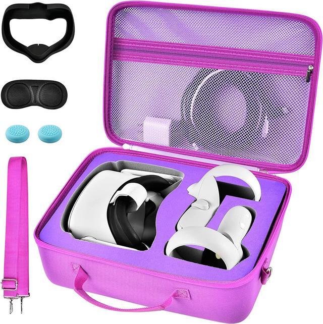 Hard Carrying Case for Meta/ for Oculus Quest 2 All-in-One VR Gaming  Headset and