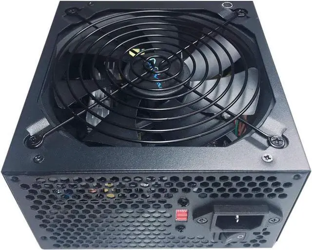 Alt view image 2 of 4 - Apevia ATX-SP700 Spirit ATX Power Supply with Auto-Thermally Controlled 120mm Fan, 115/230V Switch, All Protections