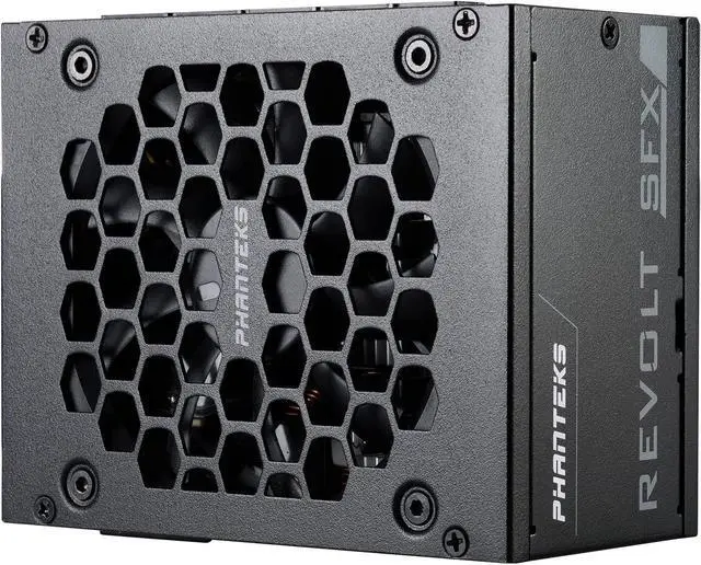 Alt view image 2 of 7 - Phanteks (PH-P750PSF) Revolt SFX 750W 80PLUS Platinum, SFX Power Supply, Fully Modular, Platinum-Rated Efficiency, Silent Fan, Black.
