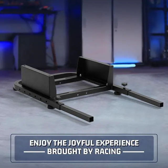 Alt view image 7 of 7 - Minneer Upgraded Rear Seat Frame Racing Wheel Stand 400lbs Load Capacity Reinforce Parts/Accessories Installable Most Chair Seat Support DIY Not Included Seat