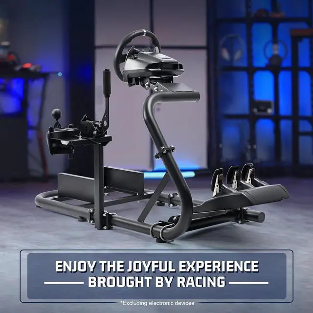 Alt view image 7 of 7 - Minneer G920 Racing Simulator Cockpit Adjustable Fits for Logitech G29 G920 G923, Thrustmaster T300RS TX, Fanatec PC PS4 Xbox, Stable Sim Racing Rig Without Wheel, Pedal and Handbrake