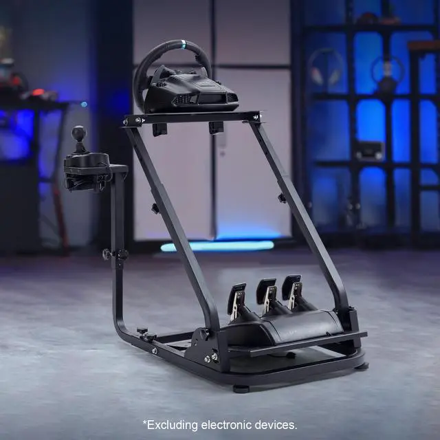 Main image of Minneer Racing Wheel Stand Fit for Logitech G920 G29 G923 Thrustmaster T300,Adjustable Shifter Mount Foldable Steering Wheel Stand Gaming Simulator Mount For present, Wheel Pedal Not Include