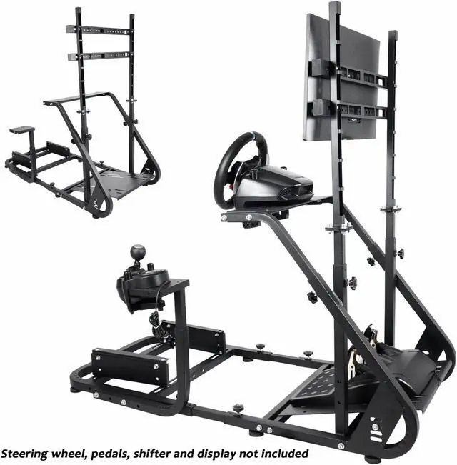 Main image of Minneer Racing Simulator Cockpit with Monitor Frame Fit Logitech G29 G920 G923