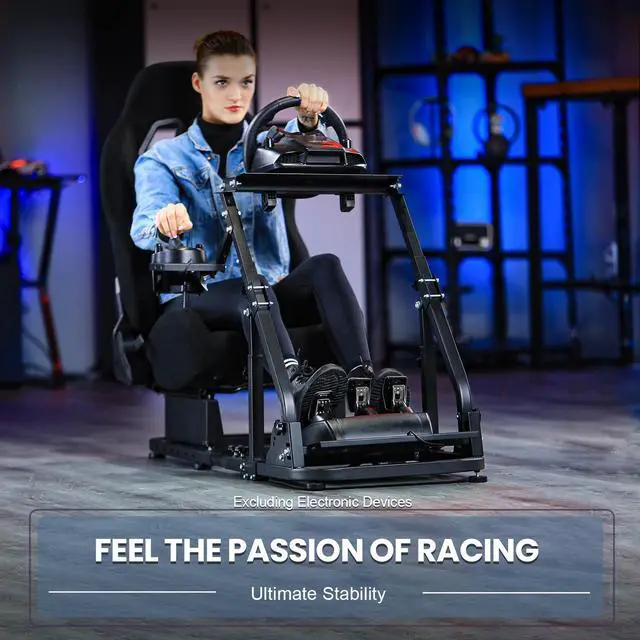 Alt view image 7 of 7 - Minneer G920 Steering Wheel Stand Fit Logitech Racing Sim Cockpit with Game Seat