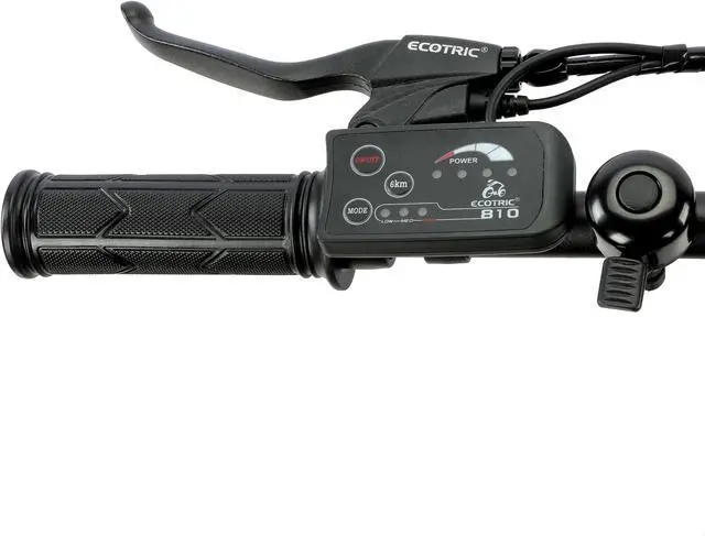 Alt view image 4 of 7 - Ecotric UL Certified 36V 12.5AH 350W 20inch Black Starfish portable and folding electric bike for teenagers and adults, Shimano 7-speed