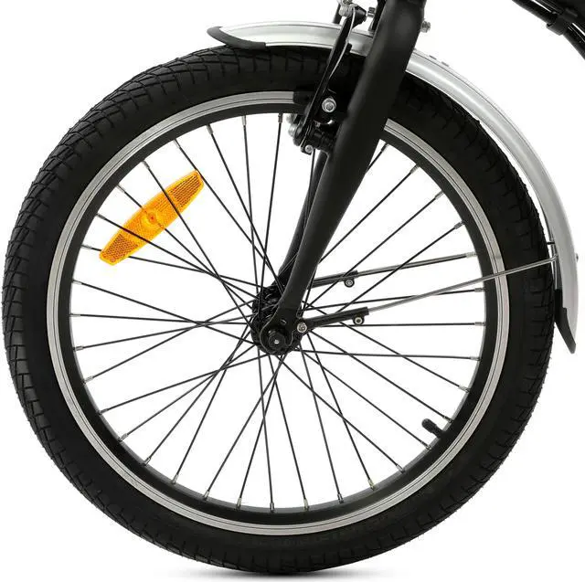 Alt view image 6 of 7 - Ecotric UL Certified 36V 12.5AH 350W 20inch Black Starfish portable and folding electric bike for teenagers and adults, Shimano 7-speed