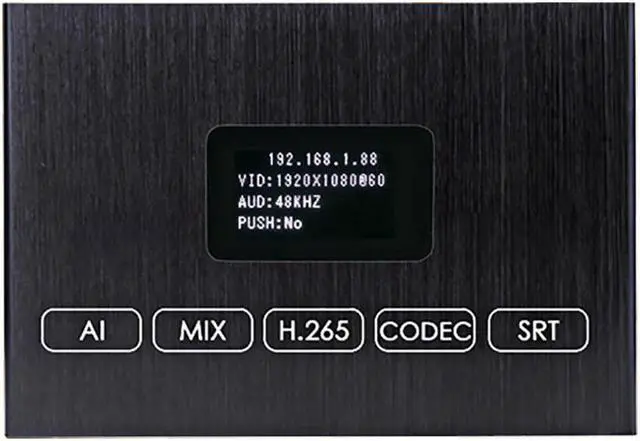 Main image of EXVIST H.265 1080P 60FPS HDMI Video Encoder HDMI Decoder, Supports HLS RTMP RTSP SRT UDP, Compatible with ONVIF/Hikvision, for IPTV Live Streaming to YouTube Facebook Vimeo etc.