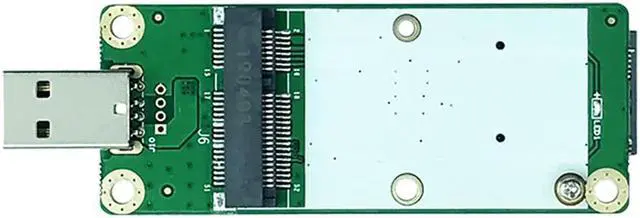 Alt view image 3 of 4 - EXVIST 4G LTE Industrial Mini PCIe to USB Adapter W/SIM Card Slot for WWAN/LTE 3G/4G Module Applicable for M2M & IoT Applications Like Raspberry Pi Industrial Router IP Camera Digital Signage etc.