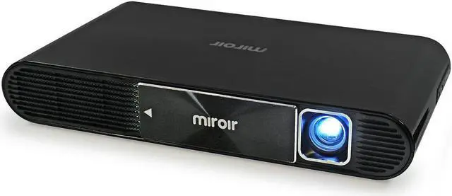 Alt view image 3 of 10 - Miroir M631 Ultra Pro 1080p Projector, 700 LED Lumens, Battery-Powered, USB Type C Video and Charge