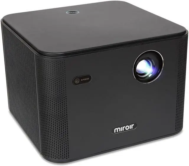 Alt view image 2 of 7 - Miroir 1200S Smart TV, Native 1080p Projector,4K Input, 1000 LED Lumens, Wireless & Bluetooth, 41 ms. response time, 2x 10-watt speakers, Dolby, and DTS Audio, DLP Technology