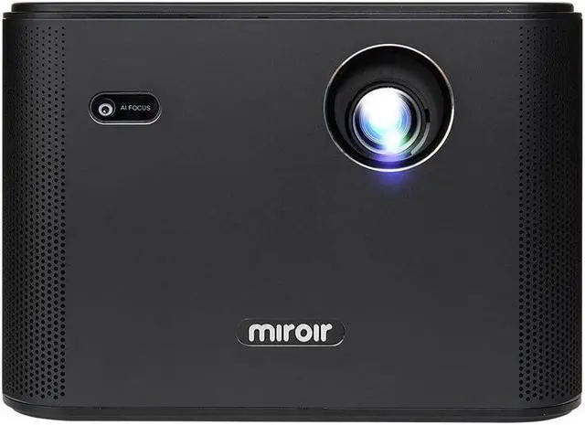 Alt view image 3 of 7 - Miroir 1200S Smart TV, Native 1080p Projector,4K Input, 1000 LED Lumens, Wireless & Bluetooth, 41 ms. response time, 2x 10-watt speakers, Dolby, and DTS Audio, DLP Technology