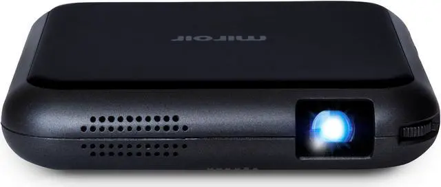 Alt view image 2 of 7 - Miroir M76 Ultra-Portable Wireless Battery-Powered Projector