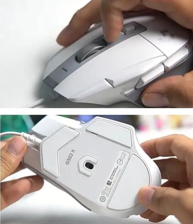 Alt view image 5 of 6 - Wsirak Logitech G502 X Wired USB Optical Gaming Mouse With 25,600 Sensor 13 Programmable Controls