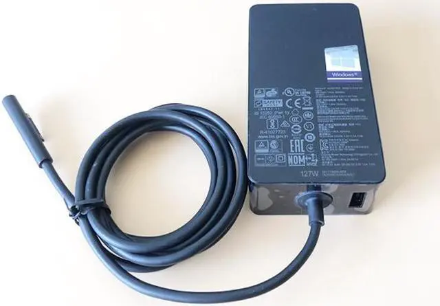 Alt view image 2 of 7 - 127W 15V 8A AC Power Supply Adapter Laptop Charger Microsoft Surface Book 3 Surface Pro X 7 6 5 4 3 Charger Compatible with Laptop Studio 4 3 2 1
