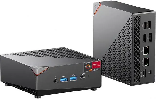 Main image of WSIRAK aoostar MN57 Ryzen 7 5700U Mini PC 8C/16T(Up to 4.3GHz; Mini Gaming PC W11 Pro with 16GB DDR4 512G NVMe M.2 SSD,Mini Desktop PC Support 2.5G RJ45 4K Triple Display/BT 5.2/WiFi 6 for Home Office
