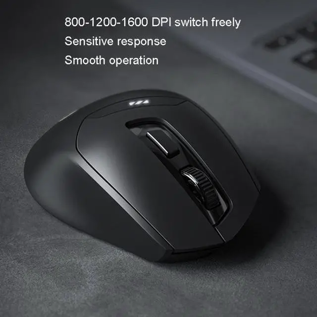 Alt view image 4 of 7 - WSIRAK DR1 Bluetooth Mouse Three Modes 2.4G Wireless Gaming Mouse TYPE-C Charging Computer Laptop Office Home Game Mice