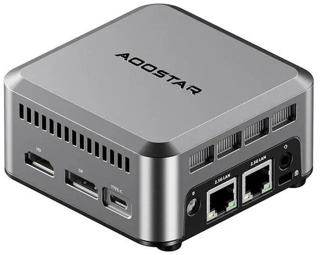 Alt view image 2 of 7 - Wsirak Aoostar N1 PRO Intel N150(Upgraded N100) 12GB LPDDR5 RAM 256GB M.2 2242 SSD with 2 x 2.5GbE i226-V Chip Twin Lake N150 Mini PC With W11 PRO