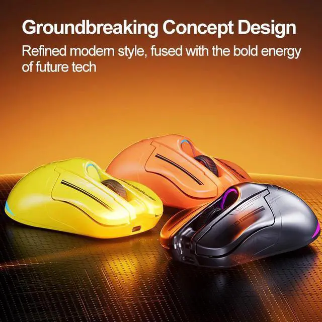 Alt view image 6 of 6 - Wsirak HyperBee Wireless and Wired Gaming Mouse Rechargeable Battery Computer Laptop Mouse