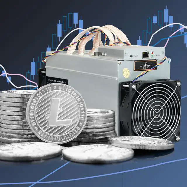 Alt view image 7 of 7 - Antminer L3++ 580MH/S Litecoin Miner, Scrypt LTC Litecoin Dogecoin Mining Machine ASIC Miner Better Than L3 L3+ S9 Miner